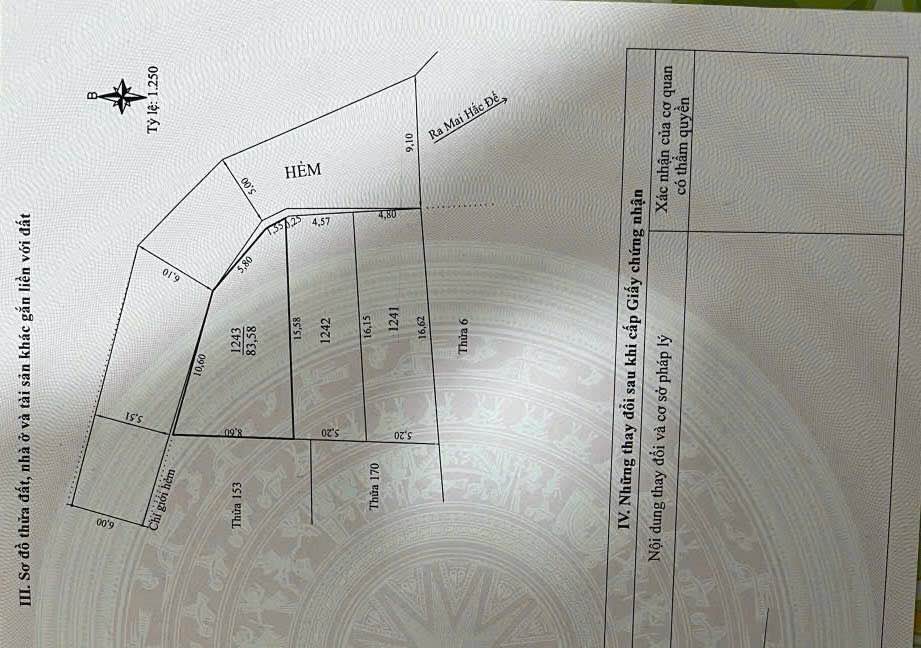 Đất liền kề góc đường Mai Hắc Đế, Đà Lạt 80m² giá 7.8 tỷ - Tiềm năng kinh doanh lớn!
