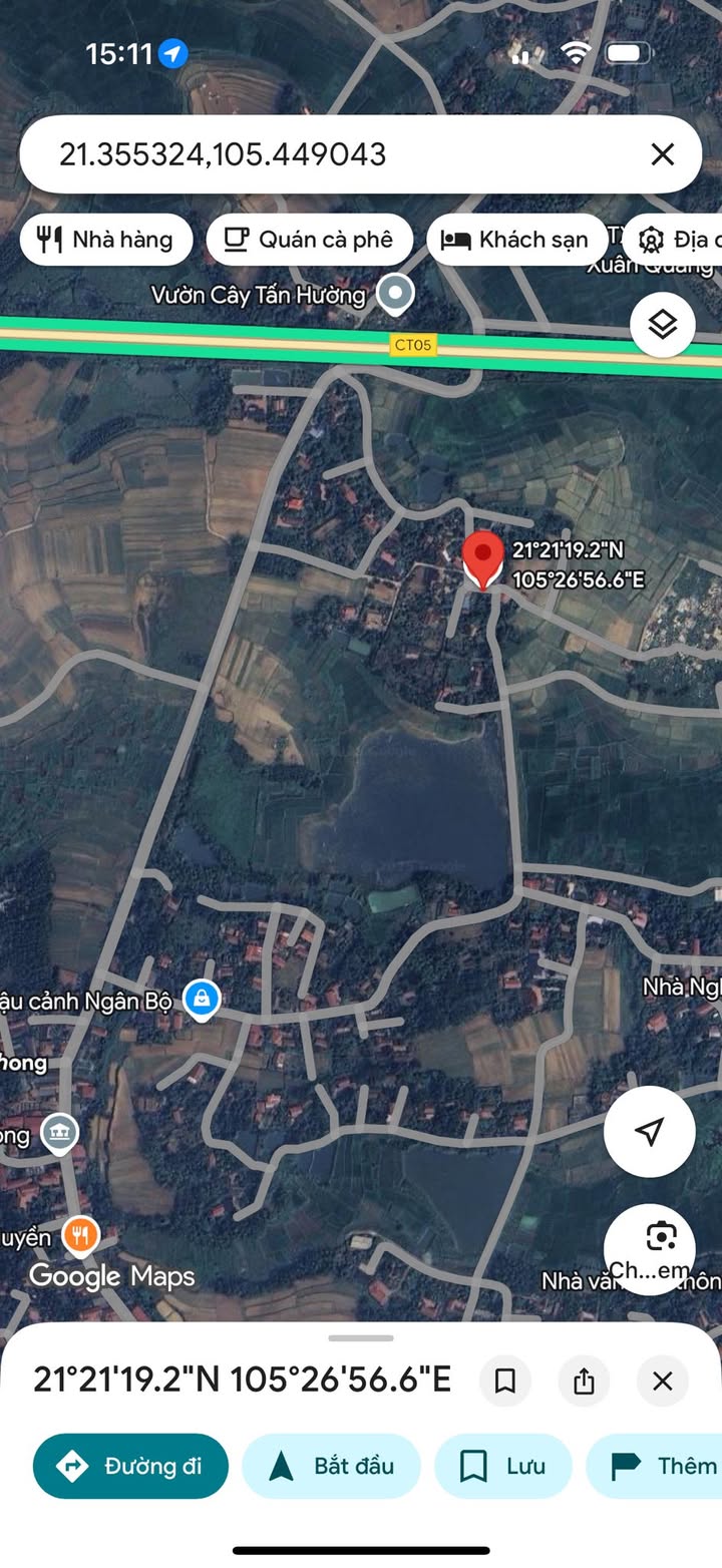 Đất nền Văn Quán, Lập Thạch 244m² giá 1.1 tỷ - Tiềm năng tăng giá cao!