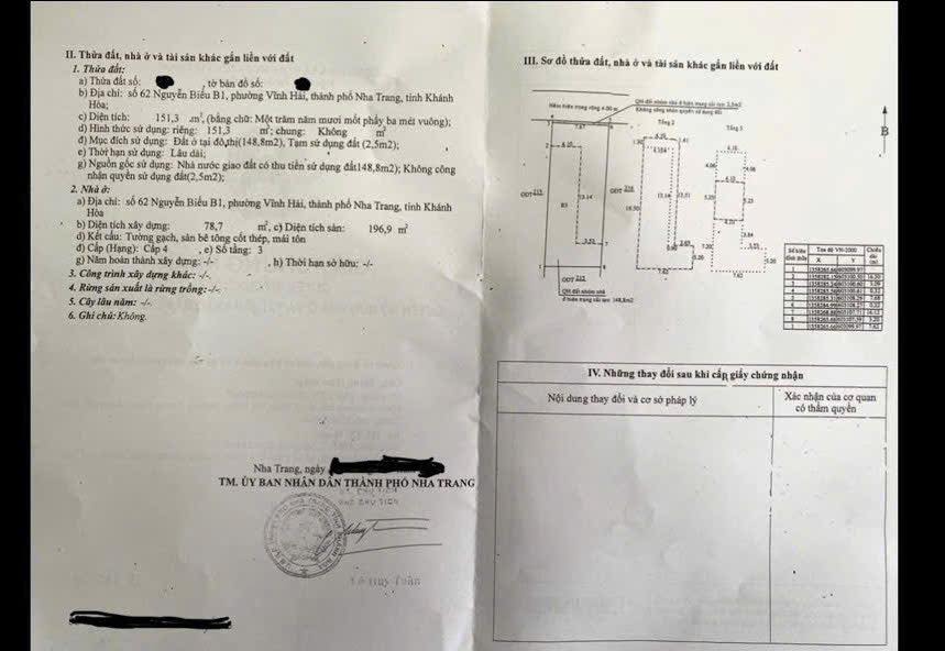 Nhà 3 tầng đường Nguyễn Biểu, Ba Đình 151.3m² giá 12 tỷ - Đầu tư cho thuê sinh lời!