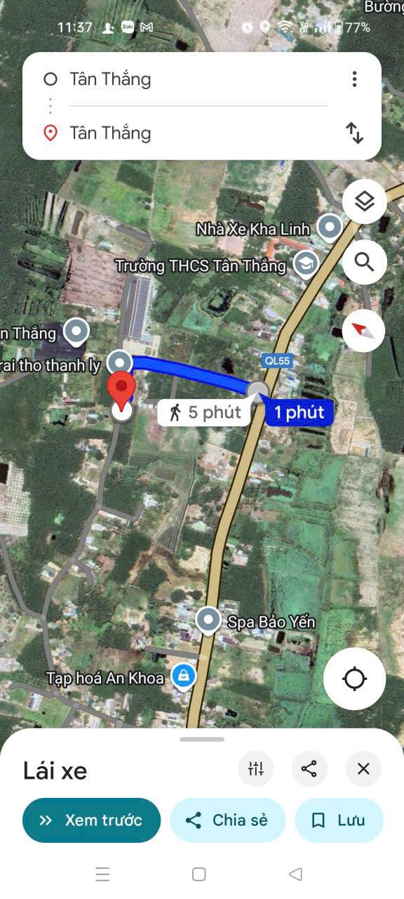 Đất thổ cư 120m² tại Thắng Hải, Bình Thuận - Giá chỉ 1.6 tỷ!