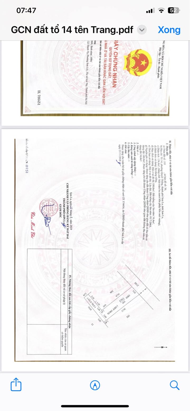 Lô đất tại phường Quyết Thắng, Sơn La 134.4m² - Phong thủy tốt, giá thỏa thuận!