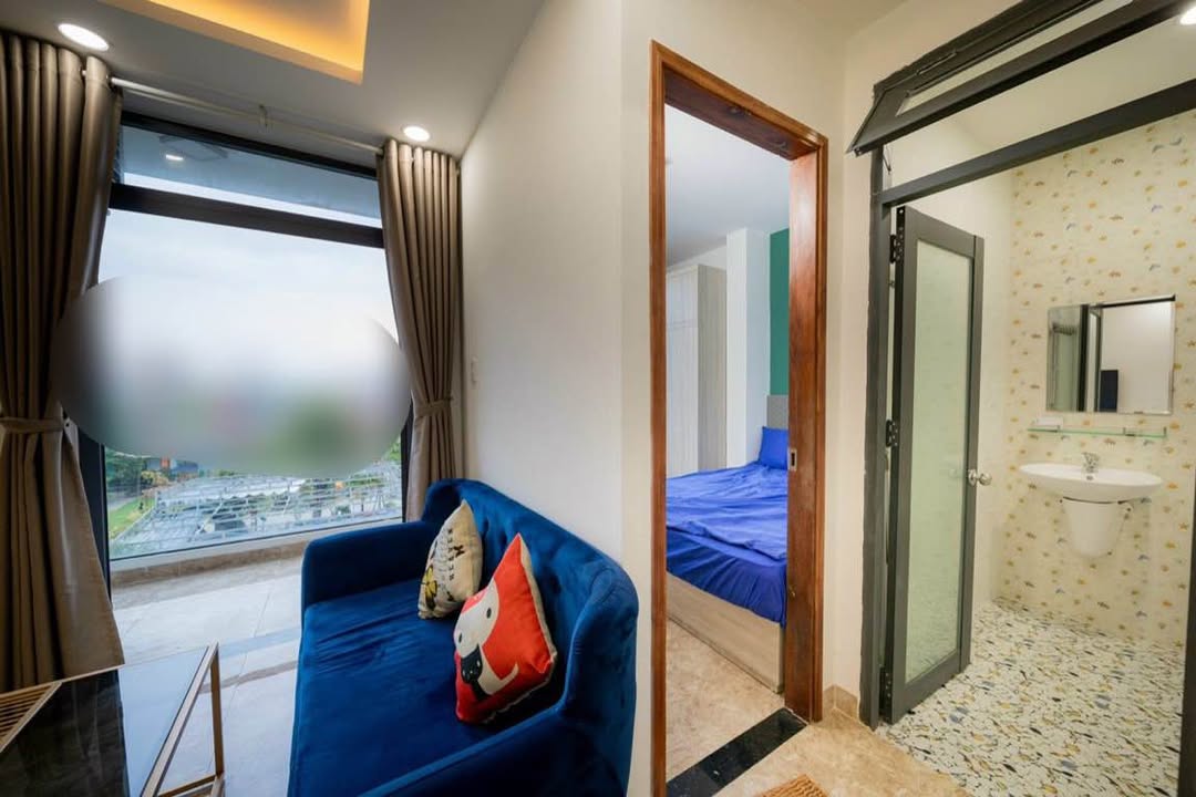 Căn hộ cho thuê Phước Hải 55m² giá 7.5 triệu - Nội thất đầy đủ, giờ giấc tự do!