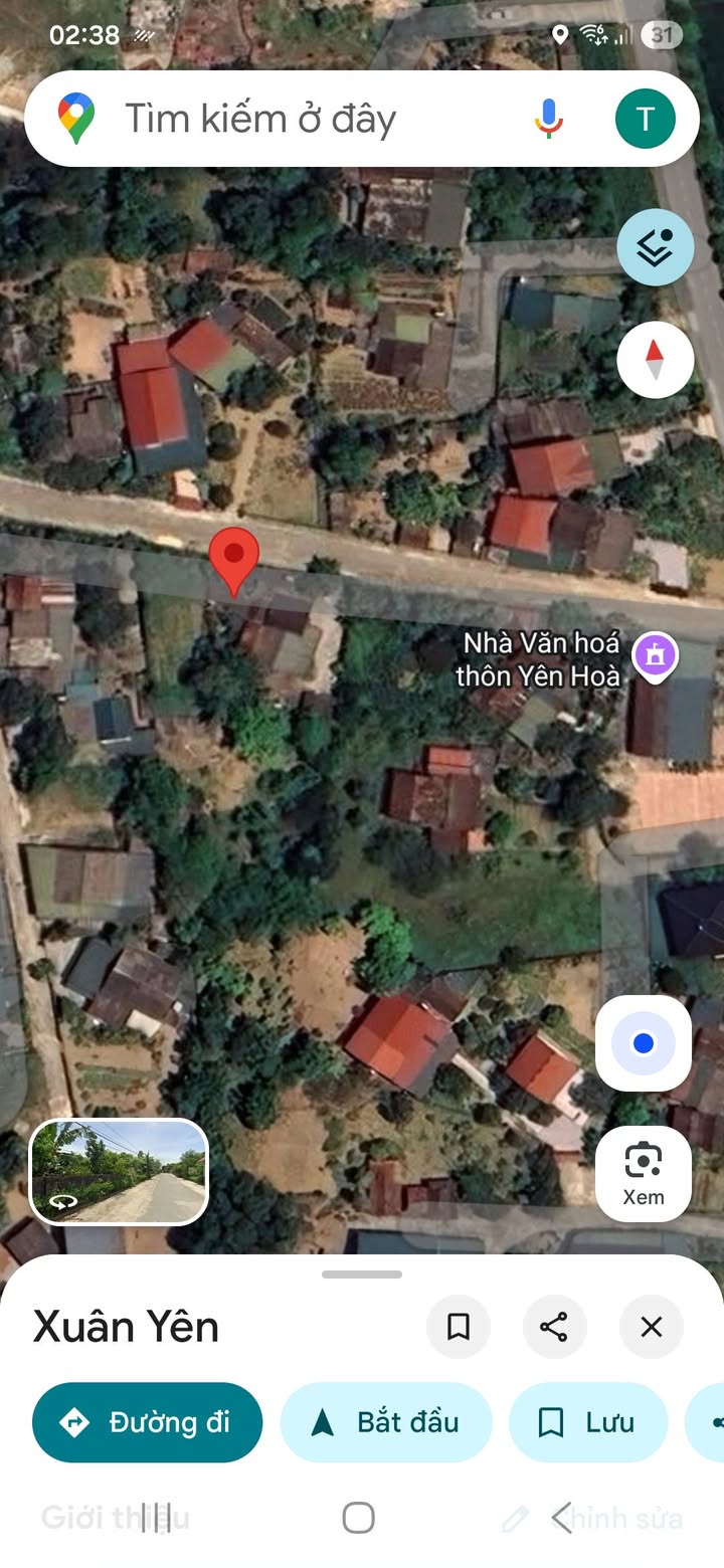 Đất thổ cư thôn Yên Hòa, xã Xuân Yên 133m² giá chỉ 1.3 tỷ - Cơ hội đầu tư tuyệt vời!