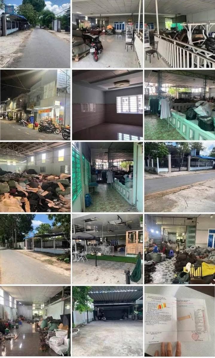 Xưởng giày dép mặt tiền X.Phú Hưng, Bến Tre 1149m² giá 4.9 tỷ - Cơ hội đầu tư tuyệt vời!