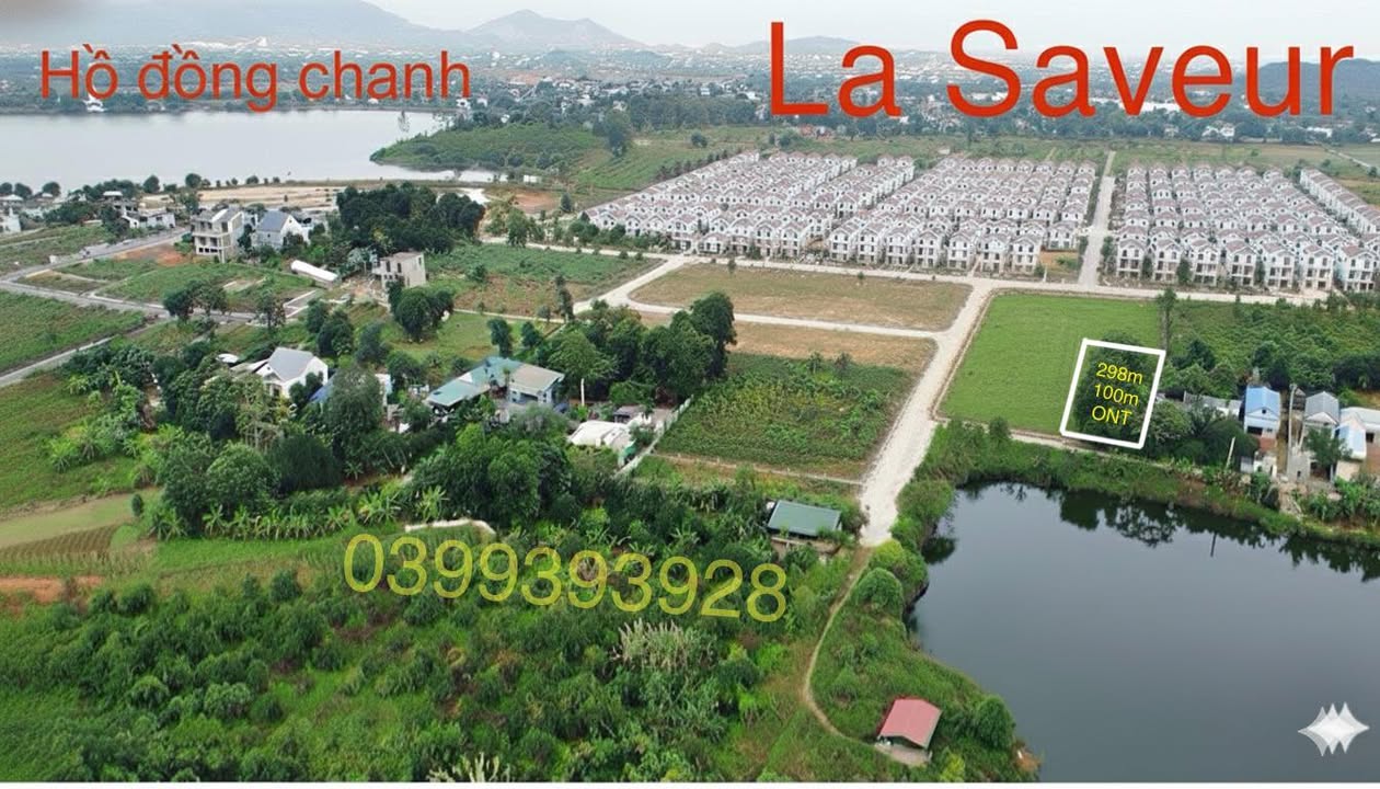 Đất thổ cư 298m² tại Cư Yên, Lương Sơn - View hồ đẹp, giá chỉ 3 tỷ!