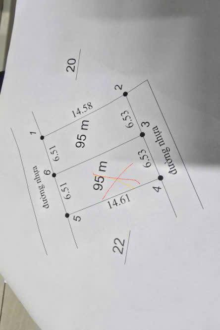 Đất nền Đỗ Động, Thanh Oai 95m² giá 5.69 tỷ - Mặt tiền đường ô tô đỗ cửa!