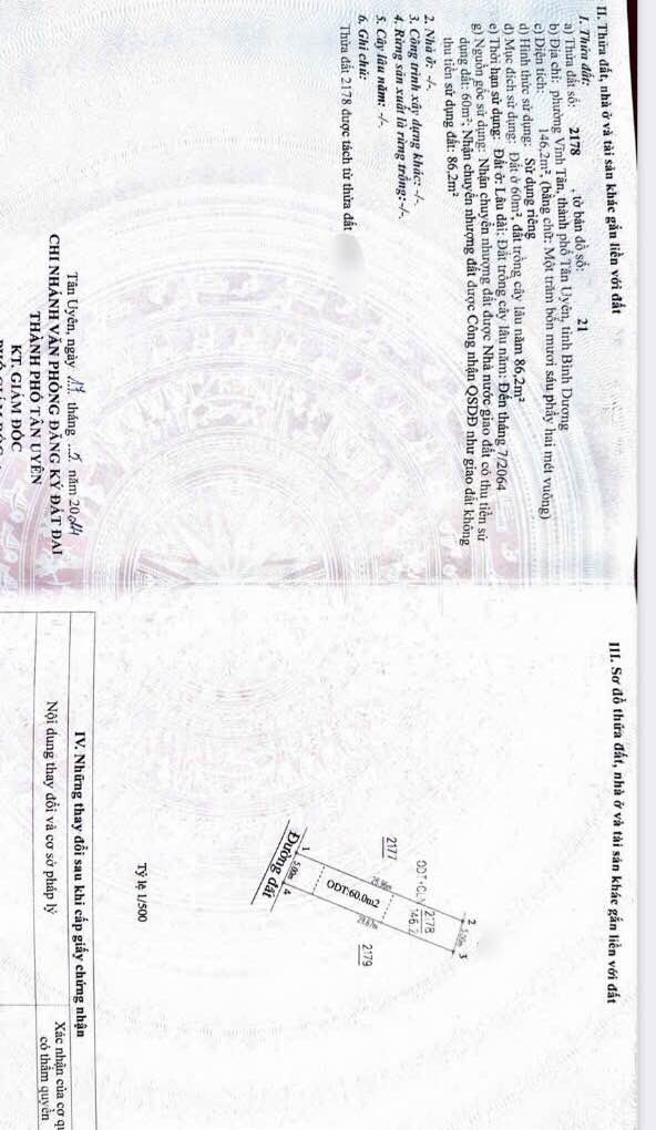 Đất thổ cư Vĩnh Tân 145m² giá chỉ 1.099 tỷ - Cơ hội đầu tư tuyệt vời!