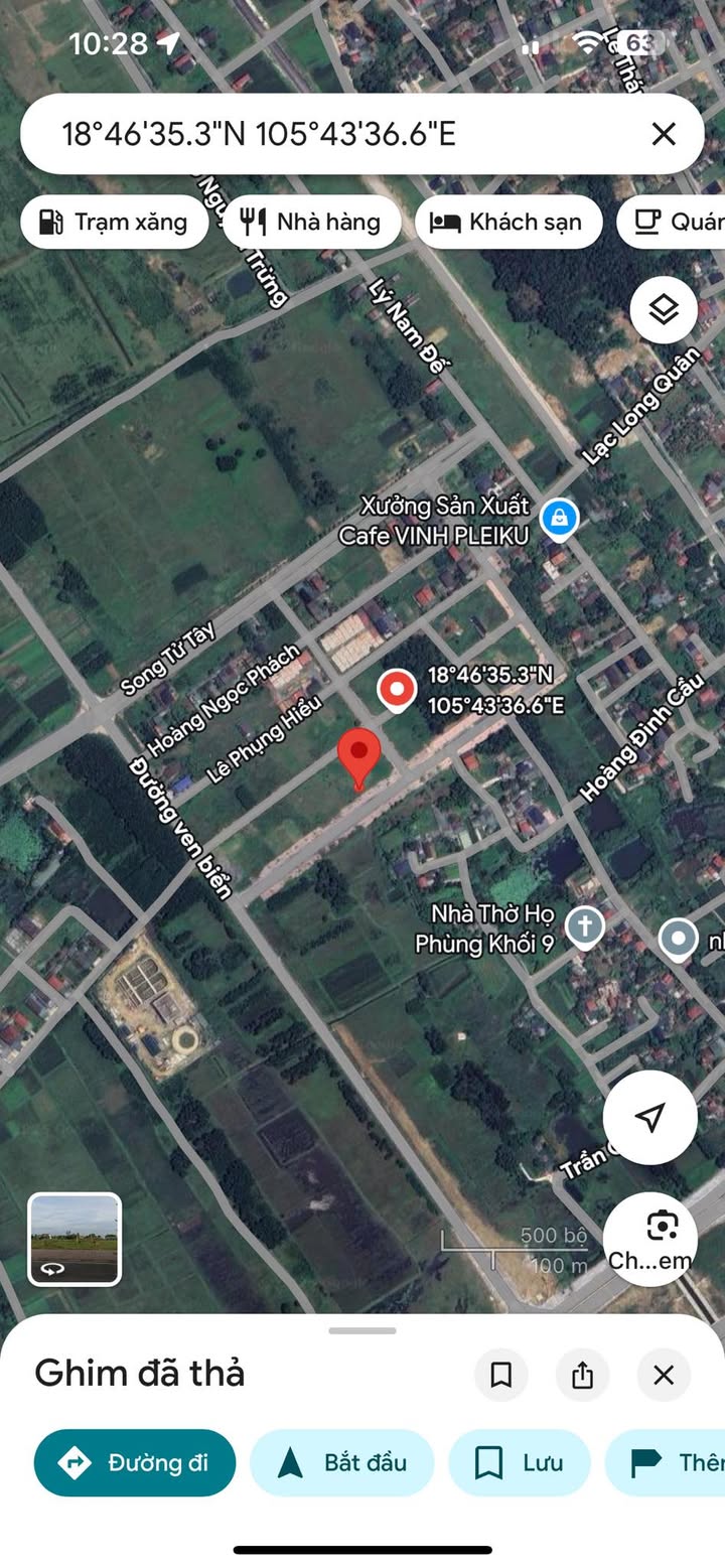 Đất nền Nghi Hương, Cửa Lò 270m² giá 4.5-5.7 tỷ - Sát đường ven biển!