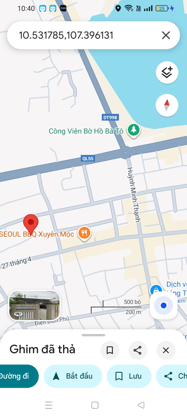 Đất thổ cư 210m² tại thị trấn Phước Bửu, giá 1.5 tỷ - Cơ hội đầu tư tuyệt vời!