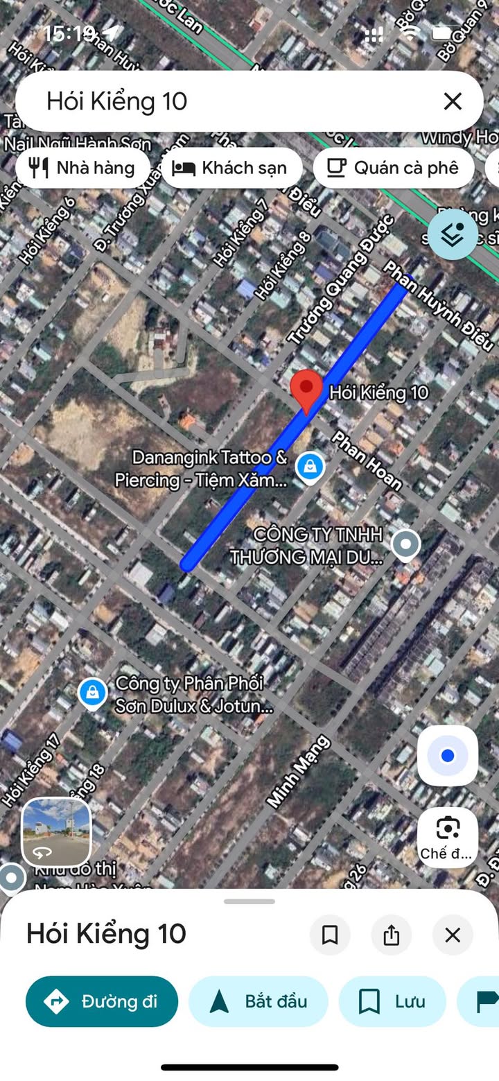 Đất nền Hói Kiểng 10, Ngũ Hành Sơn 210m² giá 11.1 tỷ - Sổ hồng chính chủ