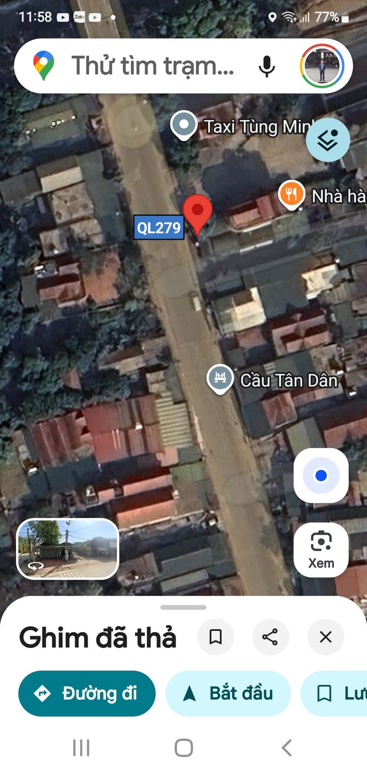 Đất nền kinh doanh đường 279 Tân Dân 200m² giá 2 tỷ - Vị trí đắc địa gần quảng trường