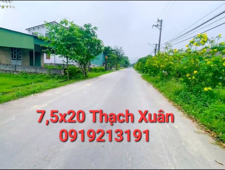 Đất nền Thạch Xuân 150m² giá 1.2 tỷ - Đầu tư sinh lời tuyệt vời!
