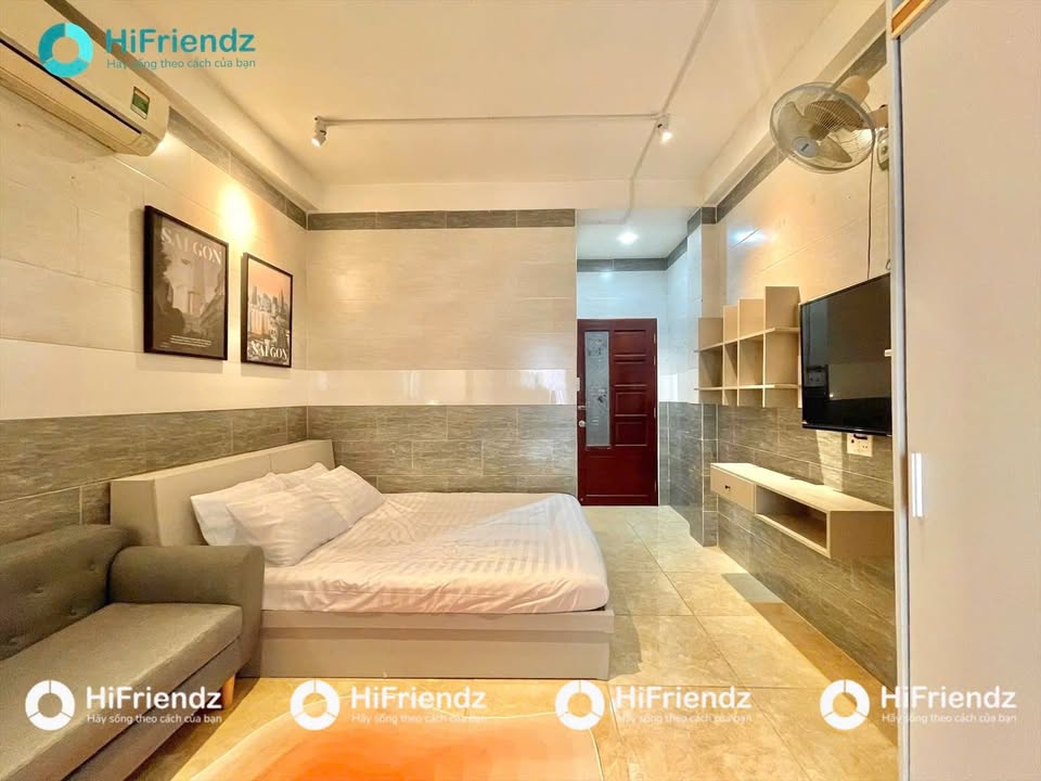 Phòng ban công cho thuê tại Cộng Hòa, Tân Bình - Không gian ấm cúng, đầy đủ nội thất!