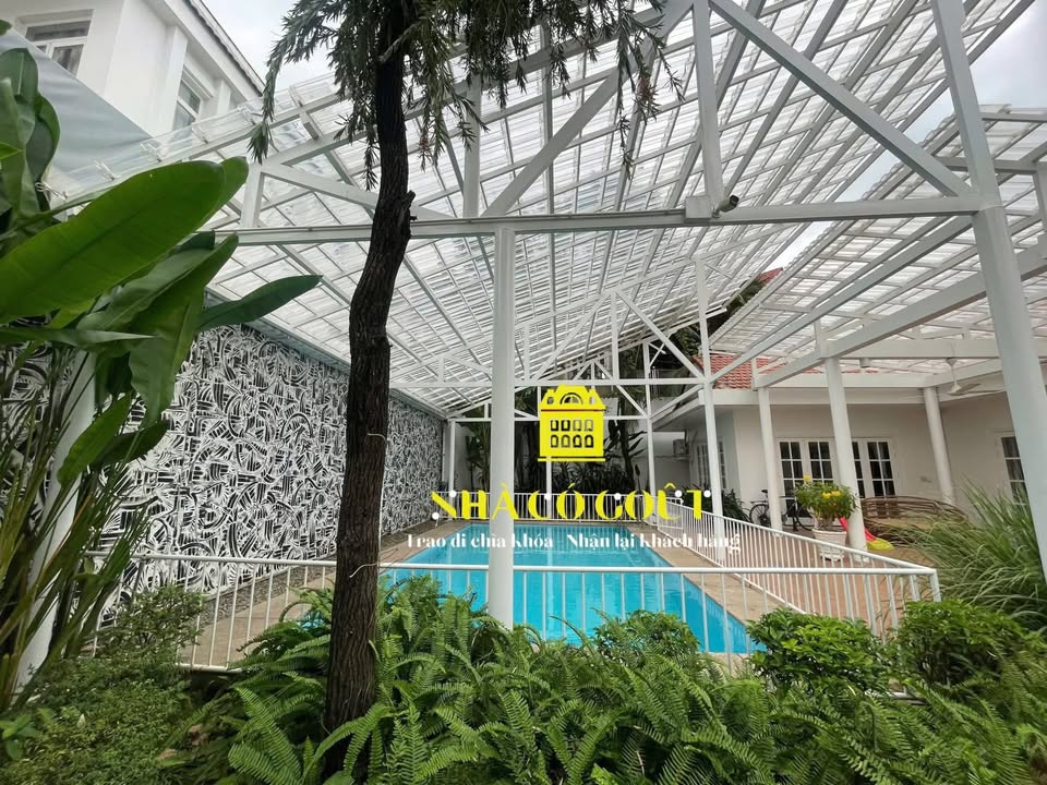 Biệt thự Thảo Điền 600m² giá 4,5 triệu/tháng - Sân vườn đẹp, hồ bơi riêng!