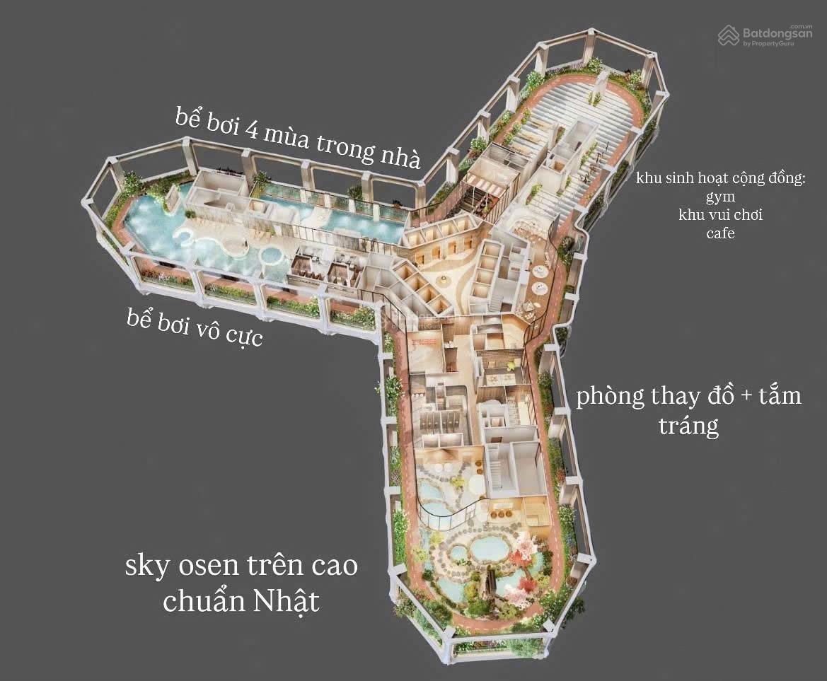 Căn hộ Golden Crown Hải Phòng 62.5m² giá 3,235 tỷ - Không gian sống đẳng cấp chờ đón bạn!