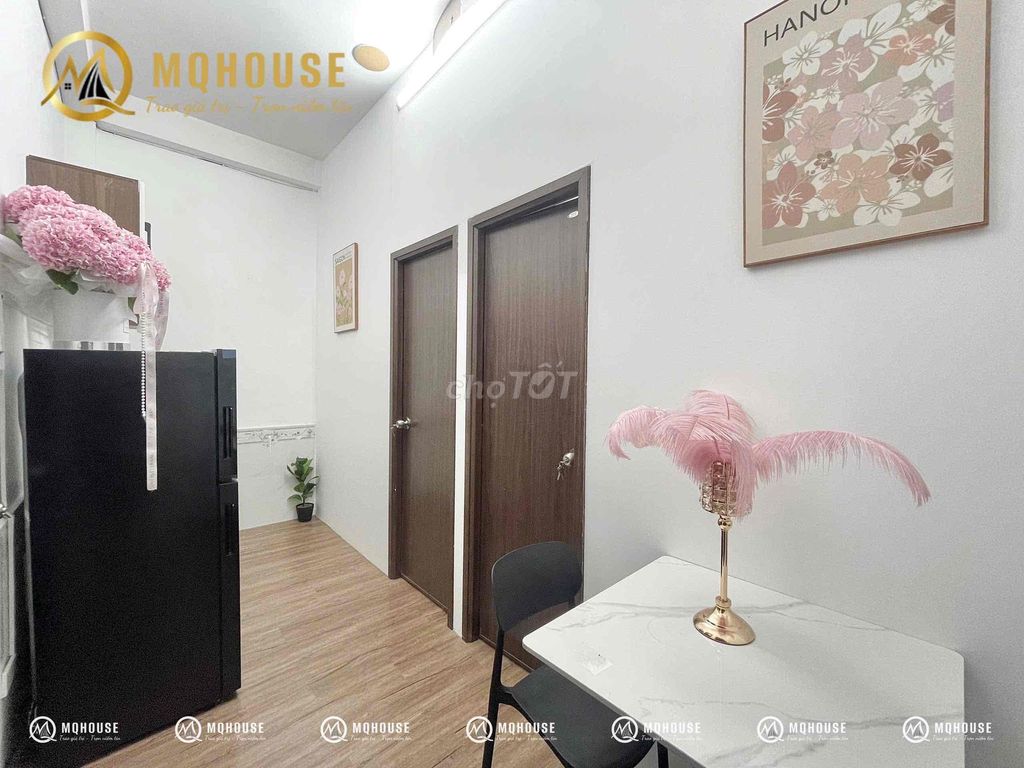 Căn hộ 2PN ban công tại KCN Tân Bình 40m² giá chỉ 6.5 triệu - Nội thất mới