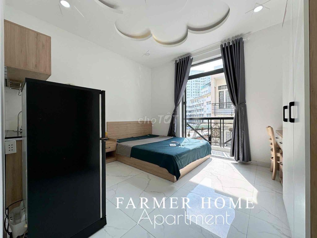 Căn hộ ban công gần Vòng Xoay Lý Thái Tổ - Ngô Gia Tự Quận 5 giá 6.5 triệu - Full nội thất, tiện nghi!