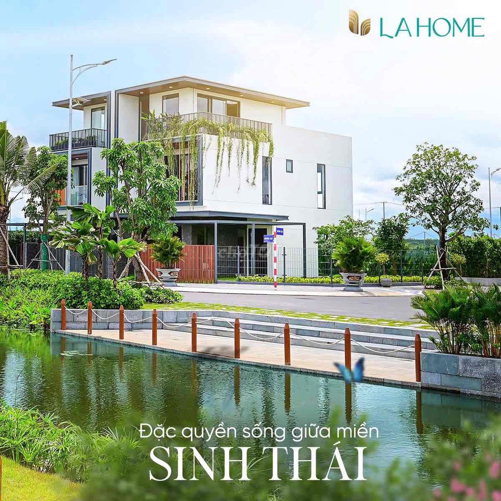Nhà phố LAHOME Long An 90m² giá 3.9 tỷ - Sang trọng, hiện đại