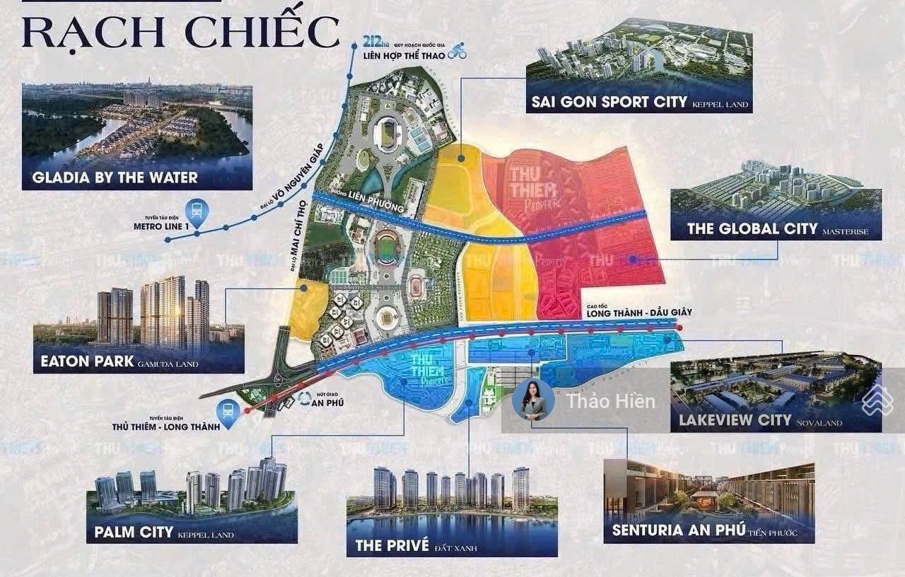 Penthouse Eaton Park Quận 2 220m² giá 93 tỷ - Hồ bơi riêng trên tầng cao!