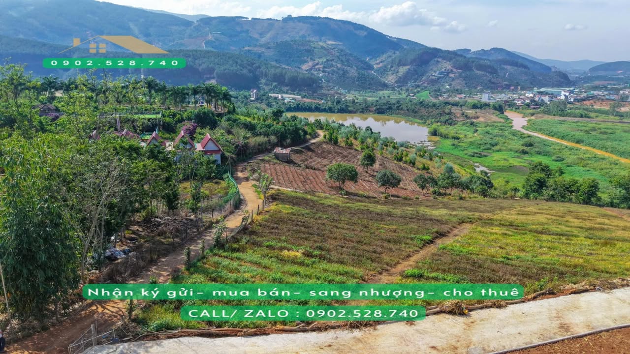 Bán lô đất Tà Nung Đà Lạt 2419m² - View hồ Mê Linh đẹp tuyệt vời!