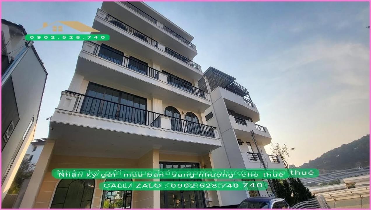 Khách sạn 16 phòng tại An Sơn, Đà Lạt - Thiết kế hiện đại và phong thủy tốt!