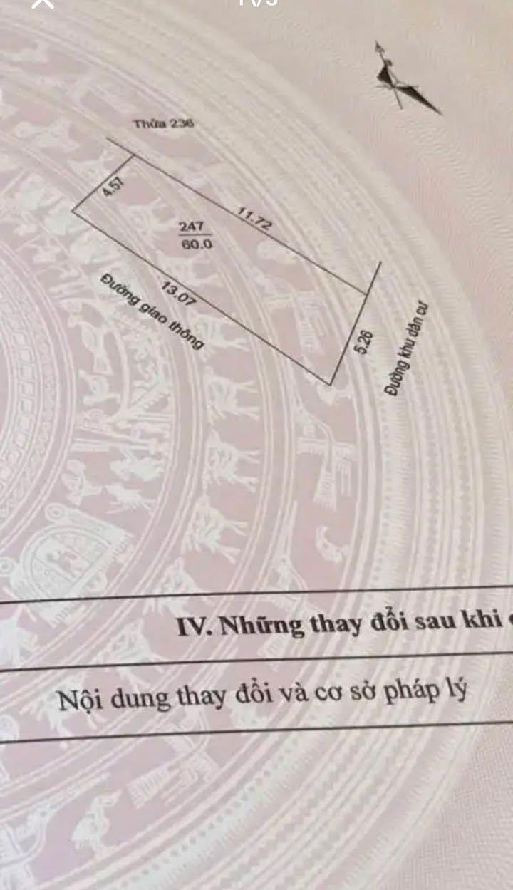 Đất lô góc 60m² tại đường Liễu Tràng, Hải Dương - Giá chỉ 1 tỷ!