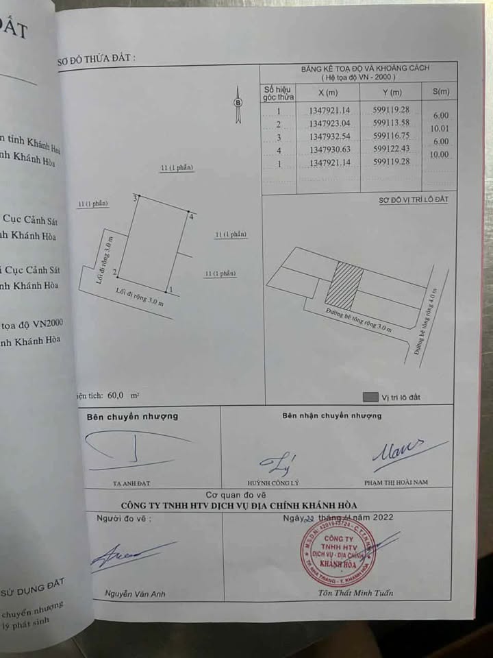 Đất thổ cư 60m² Trần Sâm, Nha Trang giá 380 triệu - Cơ hội đầu tư tuyệt vời!