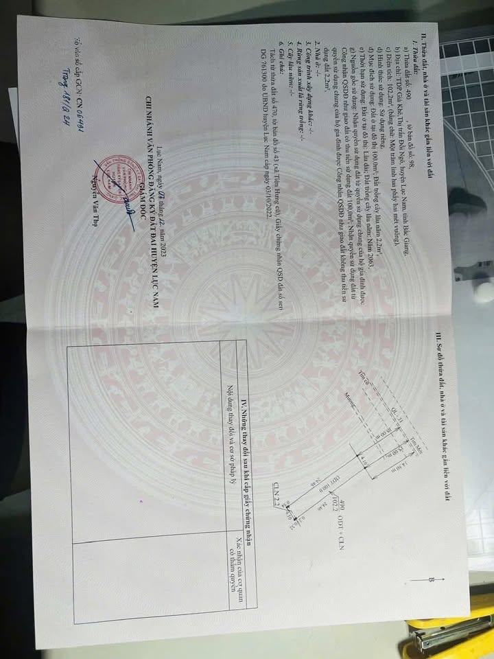 Đất nền mặt đường Quốc lộ 31, Đồi Ngô, 100m² chỉ 2 tỷ - Cơ hội đầu tư tuyệt vời!