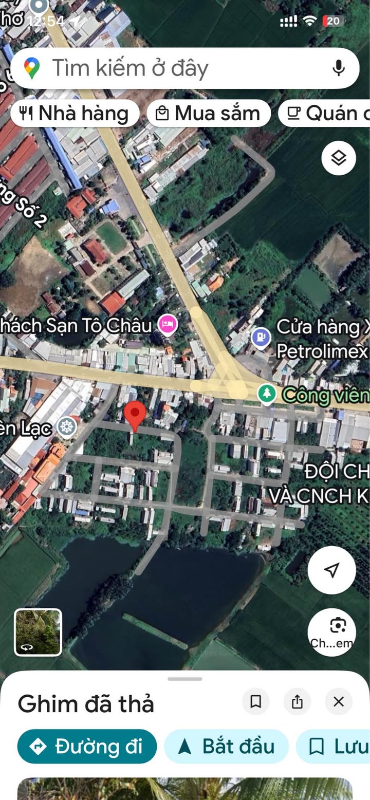 Đất nền KDC ngã 3 Lộ Tẻ, Châu Thành, An Giang 64m² - Giá chỉ 500 triệu!