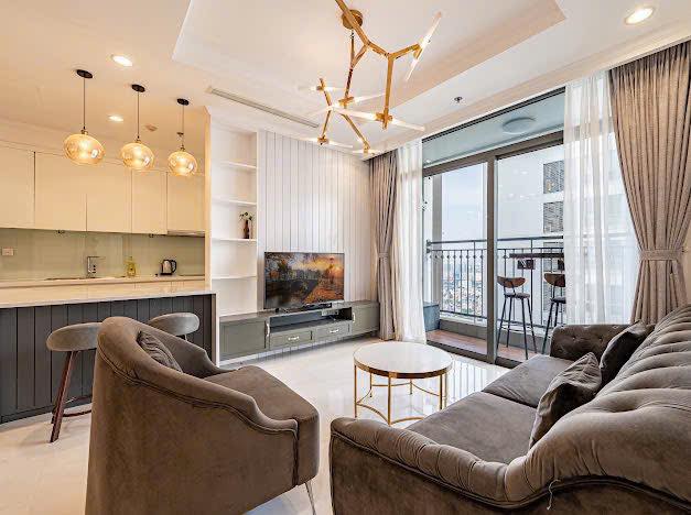 Căn hộ Vinhomes Central Park 108m² giá 35 triệu - Full nội thất, sẵn sàng vào ở!