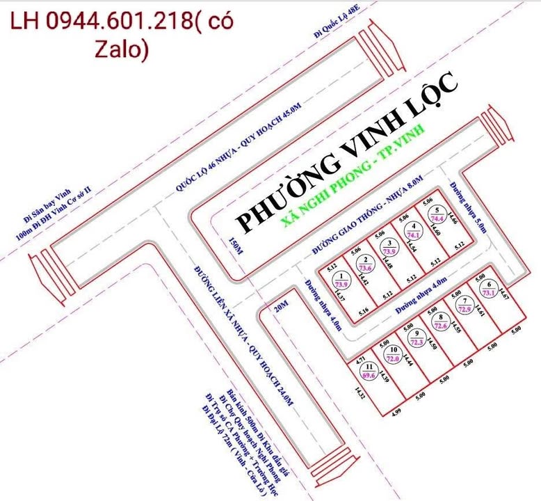 Đất nền Vinh Lộc 70m² giá tốt - Cơ hội đầu tư hấp dẫn không thể bỏ lỡ!