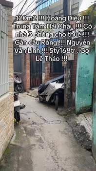 Nhà cấp 4 Hoàng Diệu 120m² giá 5.168 tỷ - Đầu tư sinh lời hấp dẫn!