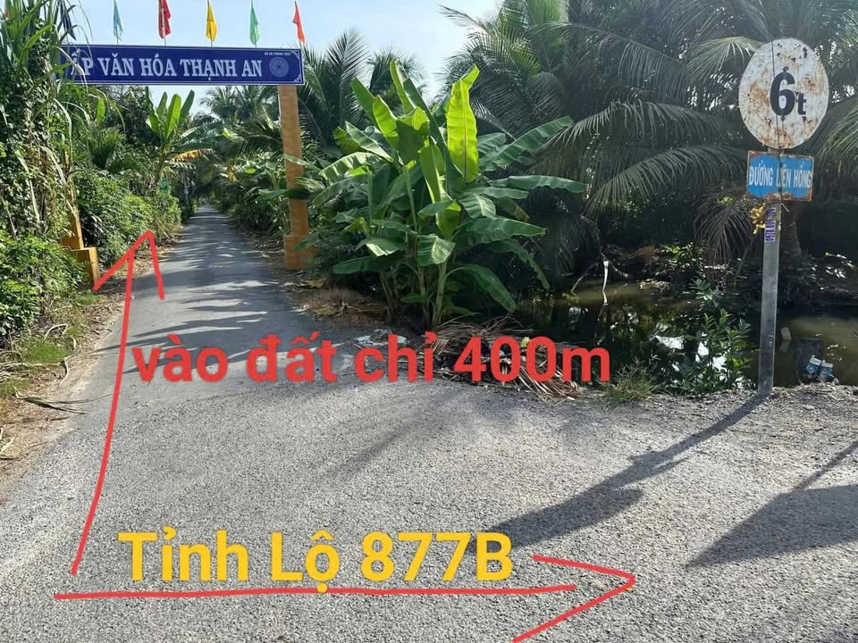 Đất vườn 300m² An Thạnh Thủy, Đồng Tháp chỉ 360 triệu - Gần chợ và trường học!