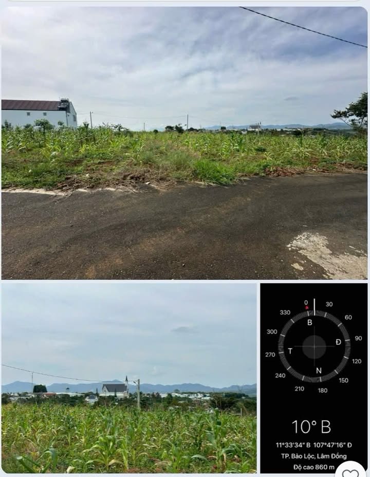 Đất thổ cư hẻm Nguyễn Trãi, Bảo Lộc 138m² giá 1.35 tỷ - View đẹp, vị trí trung tâm!