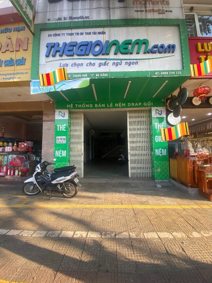 Nhà phố mặt tiền Điện Biên Phủ, Thanh Khê - Cho thuê 35 triệu/tháng, kinh doanh sầm uất!