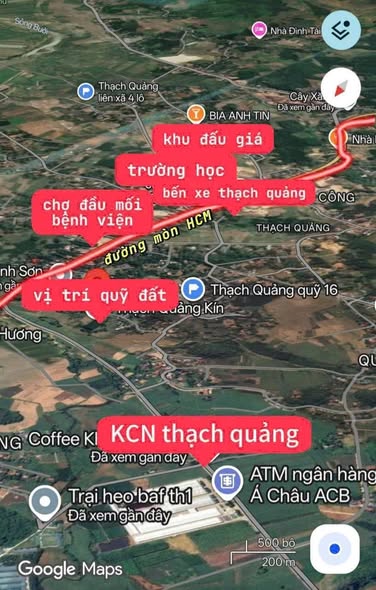 Đất nền Thạch Quảng Thanh Hóa 125m² giá chỉ 230 triệu - Vị trí vàng giữa trung tâm!