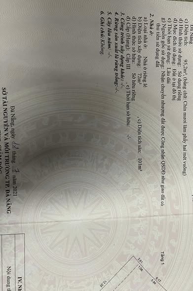 Bán nhà 95m² đường Tiểu La, Hòa Cường Bắc, giá 4 tỷ - Tiện ích đầy đủ, đầu tư hiệu quả!