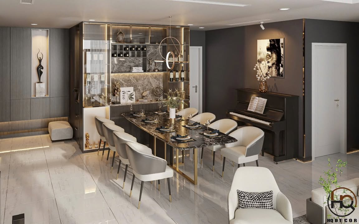 Căn hộ 4PN Vinhomes Central Park quận Bình Thạnh giá 70 triệu - Sang trọng, view sông đẹp!