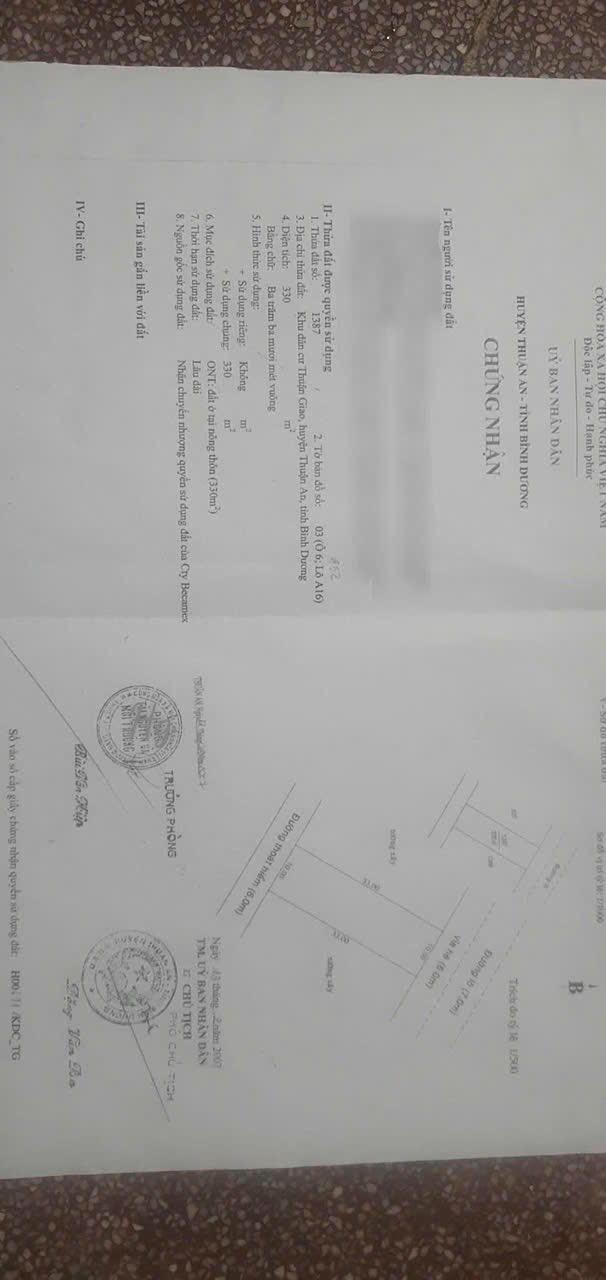 Nhà lầu trệt + 1 kiot & 20 phòng trọ tại KDC Thuận Giao, 330m² - Đầu tư sinh lời 22 triệu/tháng!