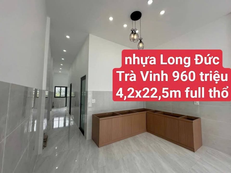 Nhà mới xây 94.5m² tại KCN Long Đức, Trà Vinh giá 960 triệu - Sẵn sàng vào ở ngay!