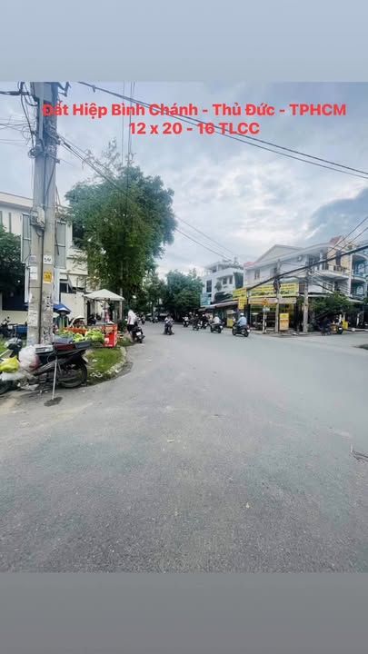 Lô đất đường B, Hiệp Bình Chánh, Thủ Đức 240m² giá 16 tỷ - Cơ hội đầu tư hiếm có!