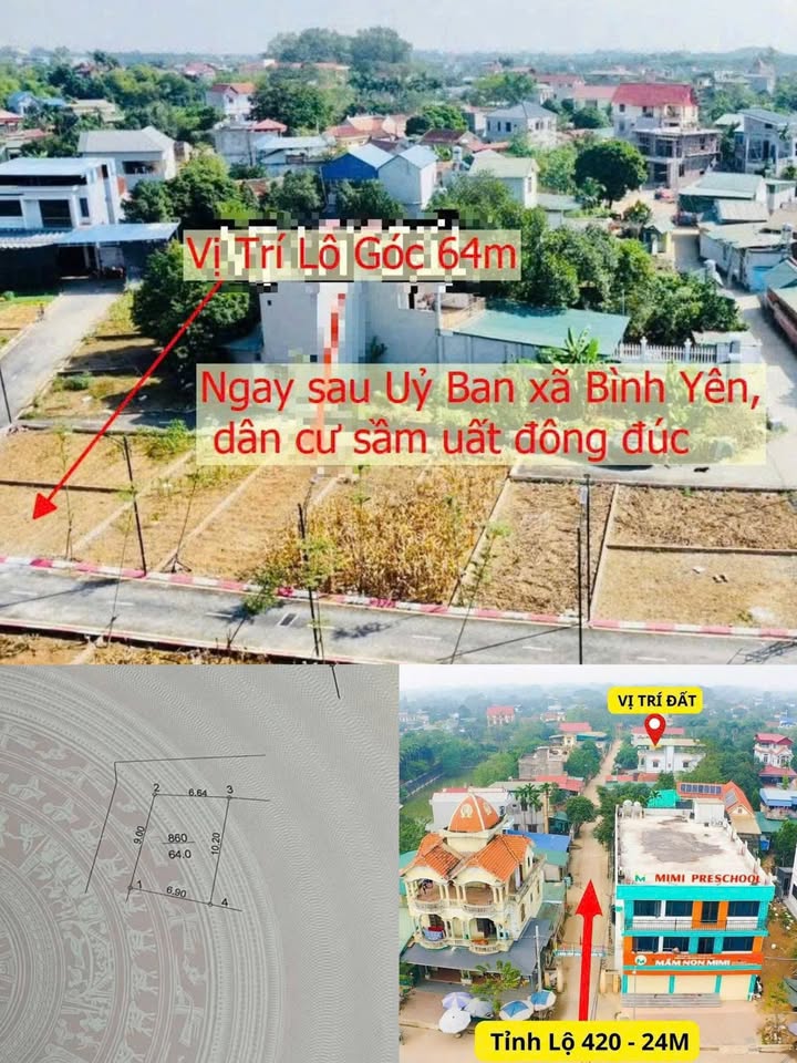 Đất nền góc tại Tân Xã, Thạch Thất 63m² giá 3.15 tỷ - Cơ hội đầu tư tuyệt vời!