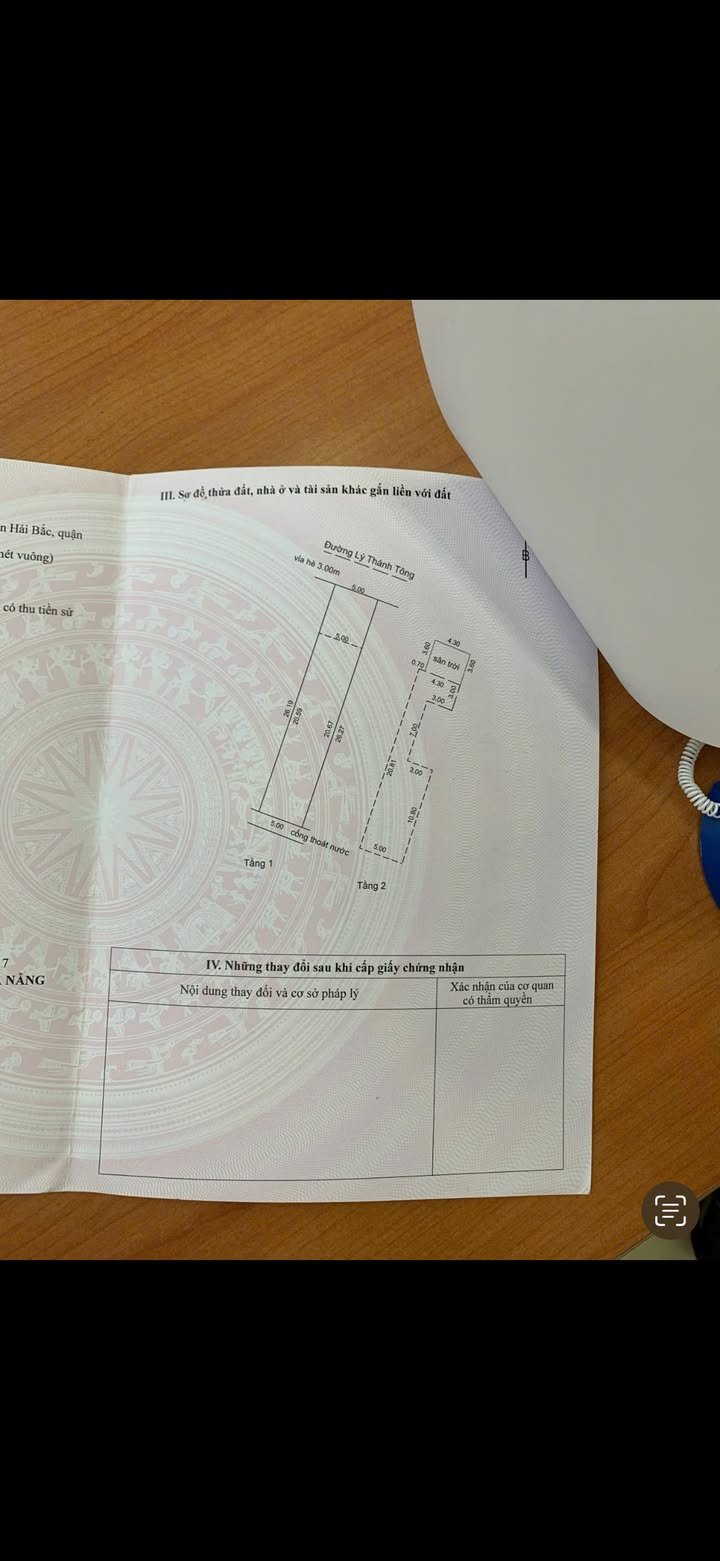 Đất Tặng Nhà mặt tiền Lý Thánh Tông, Sơn Trà, 131m², Giá 22 tỷ - Kinh doanh sầm uất!