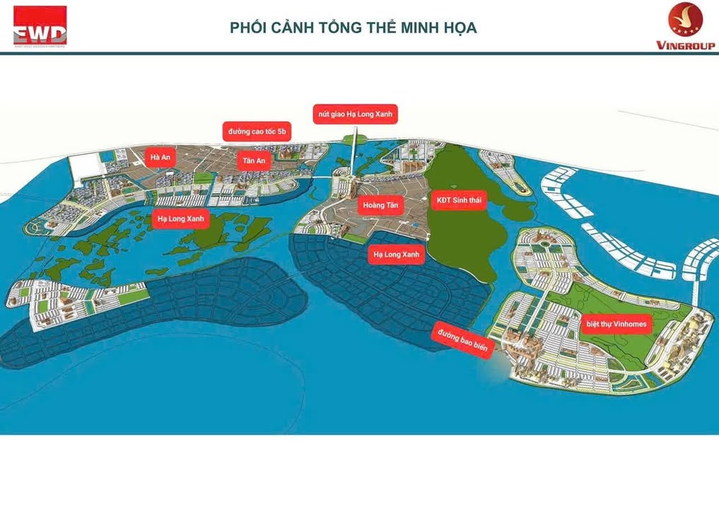 Đất nền phường Hà An, Quảng Ninh - Diện tích đa dạng, giá hấp dẫn từ 2 tỷ