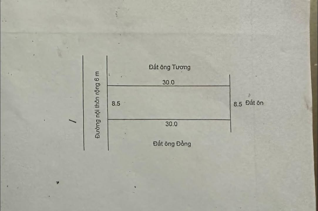 Đất nền thôn Xuân Hồng 3, Nghi Xuân 255m² giá 1 tỷ - Đầu tư sinh lời ngay!