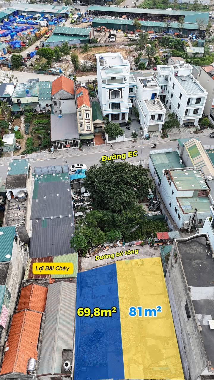 Đất chính chủ tại Hùng Thắng - 81m² giá chỉ 1.5 tỷ - Sổ hồng trao tay!