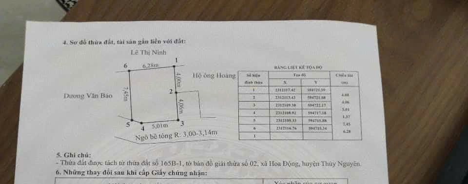 Đất nền đường Đá Hoa Động, Thủy Nguyên 50m² giá 1.45 tỷ - Sổ đỏ chính chủ, ô tô vào tận nơi!