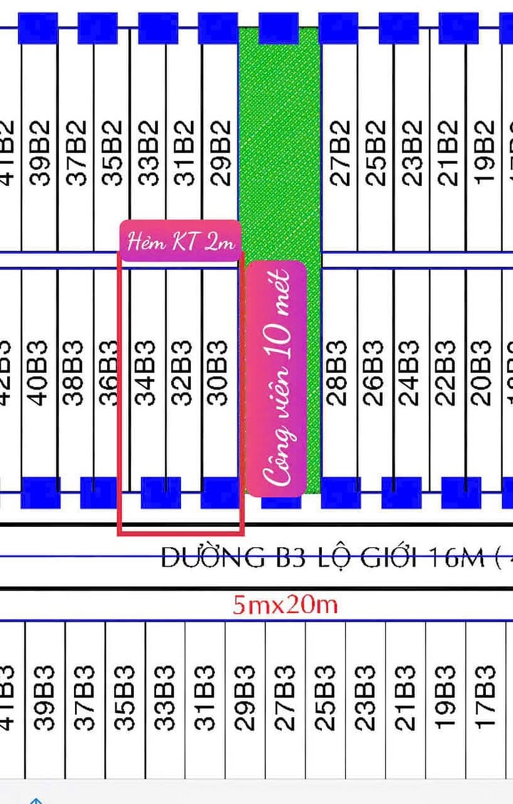 Đất nền KDC Tân Phú 378m² giá 6.6 tỷ - Vị trí đắc địa gần công viên!