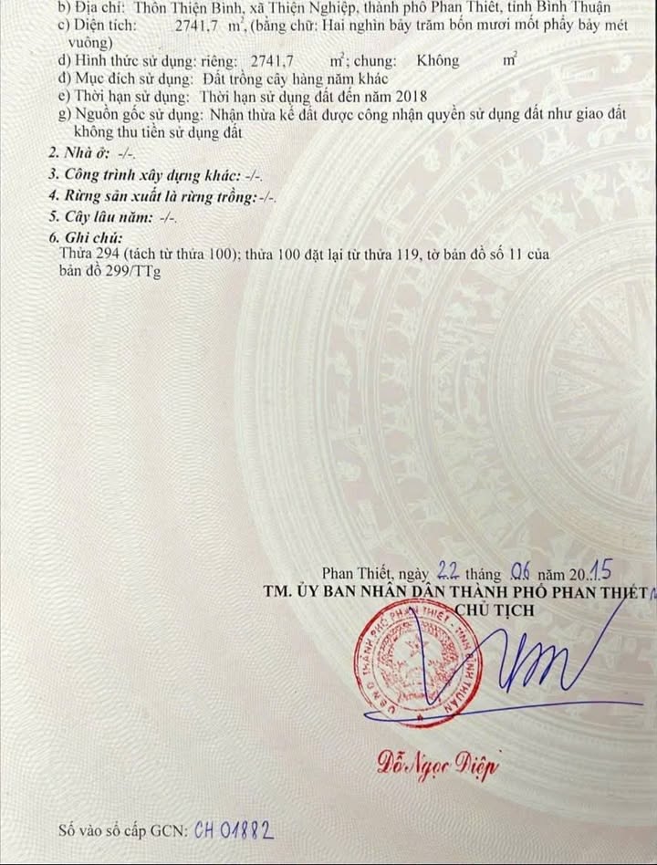 Đất 2 mặt tiền Thiện Nghiệp 3200m² giá 6 tỷ - Vị trí tiềm năng cho đầu tư!