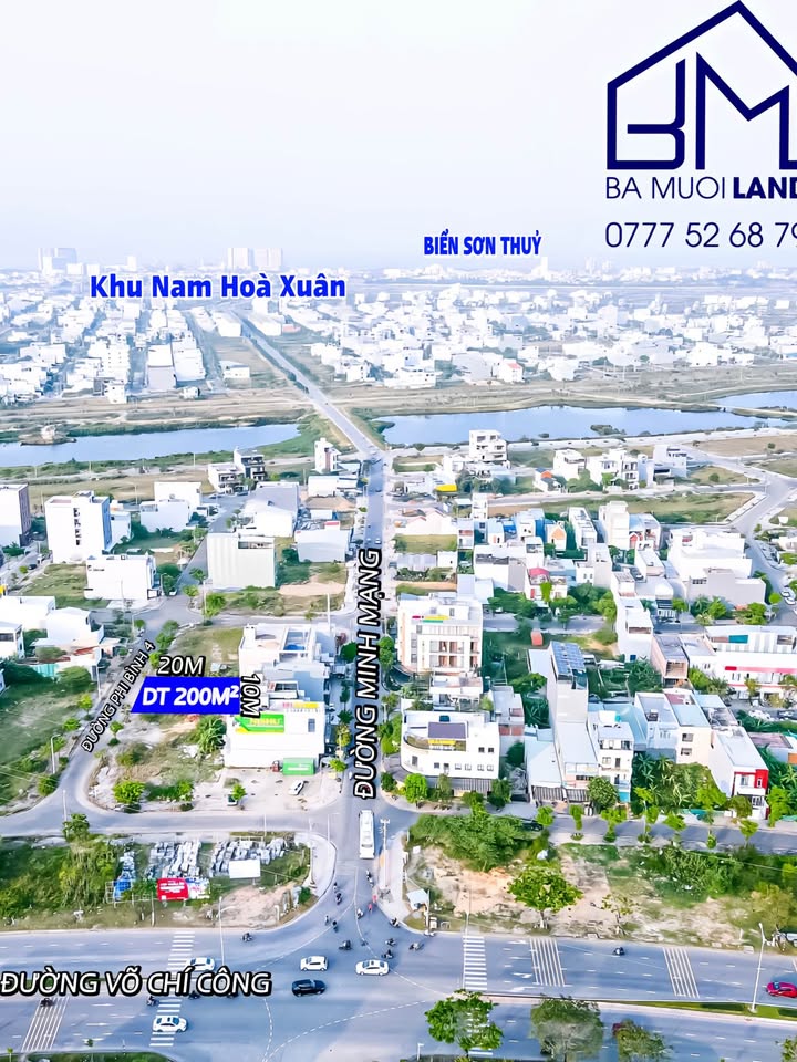 Đất nền Ngũ Hành Sơn Đà Nẵng 200m² giá thương lượng - Cơ hội đầu tư sinh lời!
